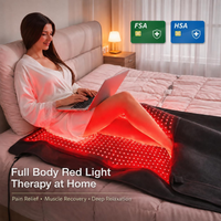 Red Light Therapy Mat Designed for Full Body Treatment, 2600 Dual-Wavelength LEDs, Medical-Grade TPU, 75x35 Inches