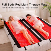Red Light Therapy Mat Designed for Full Body Treatment, 2600 Dual-Wavelength LEDs, Medical-Grade TPU, 75x35 Inches