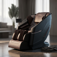 Full Body Massage Chair Zero Gravity 3D Shiatsu Recliner Sl-Track Heat, AI Voice — Studio Shot