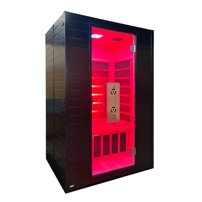 Blisspod | Malmo | All-In-One | Infrared + Red Light Therapy | Premium Sauna | Low EMF | LED Chromotherapy | 2 Person