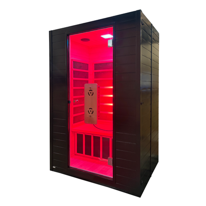 Blisspod | Malmo | All-In-One | Infrared + Red Light Therapy | Premium Sauna | Low EMF | LED Chromotherapy | 2 Person