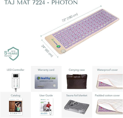 TAJ Far Infrared Heating Mat, Full Body, 72 X 24