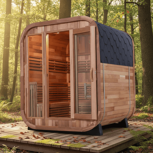 Handmade White Pine Saunas